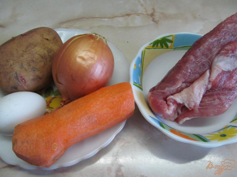 Фото приготовление рецепта: Картофельные зразы с начинкой из фарша свинины шаг №1