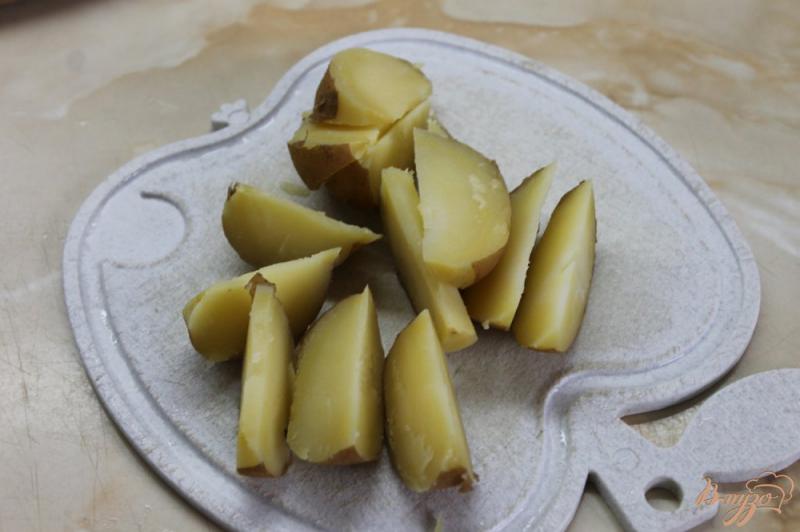 Фото приготовление рецепта: Картофель по - креольски с соусом шаг №2