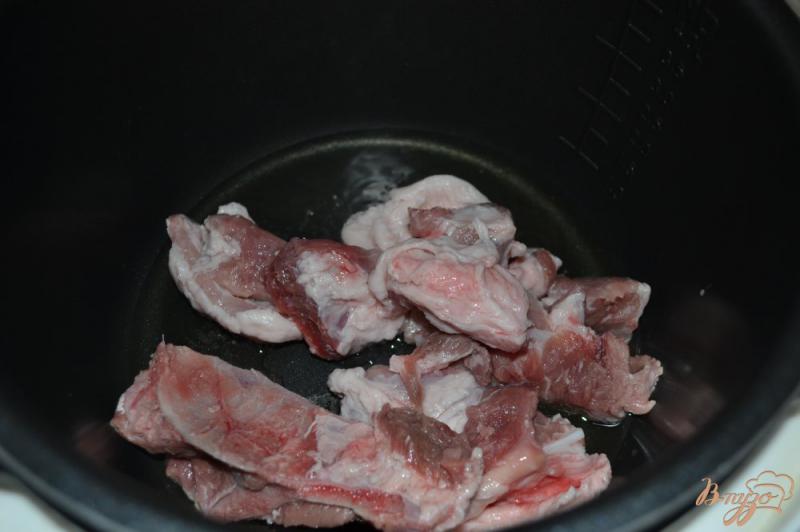 Фото приготовление рецепта: Жаркое со свининой в мультиварке-скороварке шаг №1
