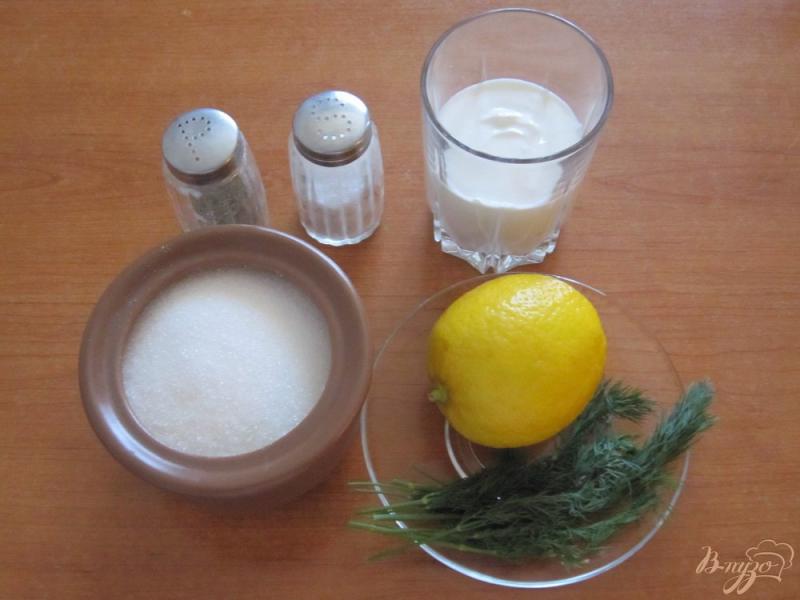 Фото приготовление рецепта: Заправка для салатов с лимоном шаг №1