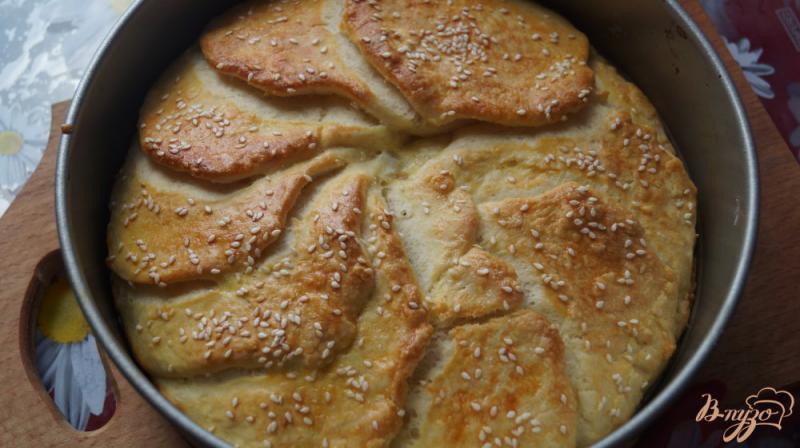 Фото приготовление рецепта: Сербский хлеб шаг №8
